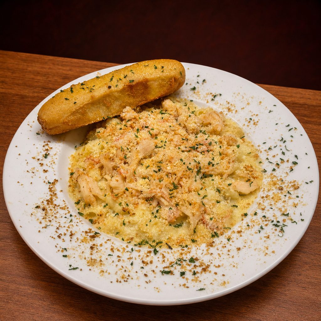 Lobster Mac/Cheese.