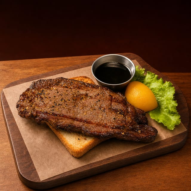 Prime Rib Sandwich.