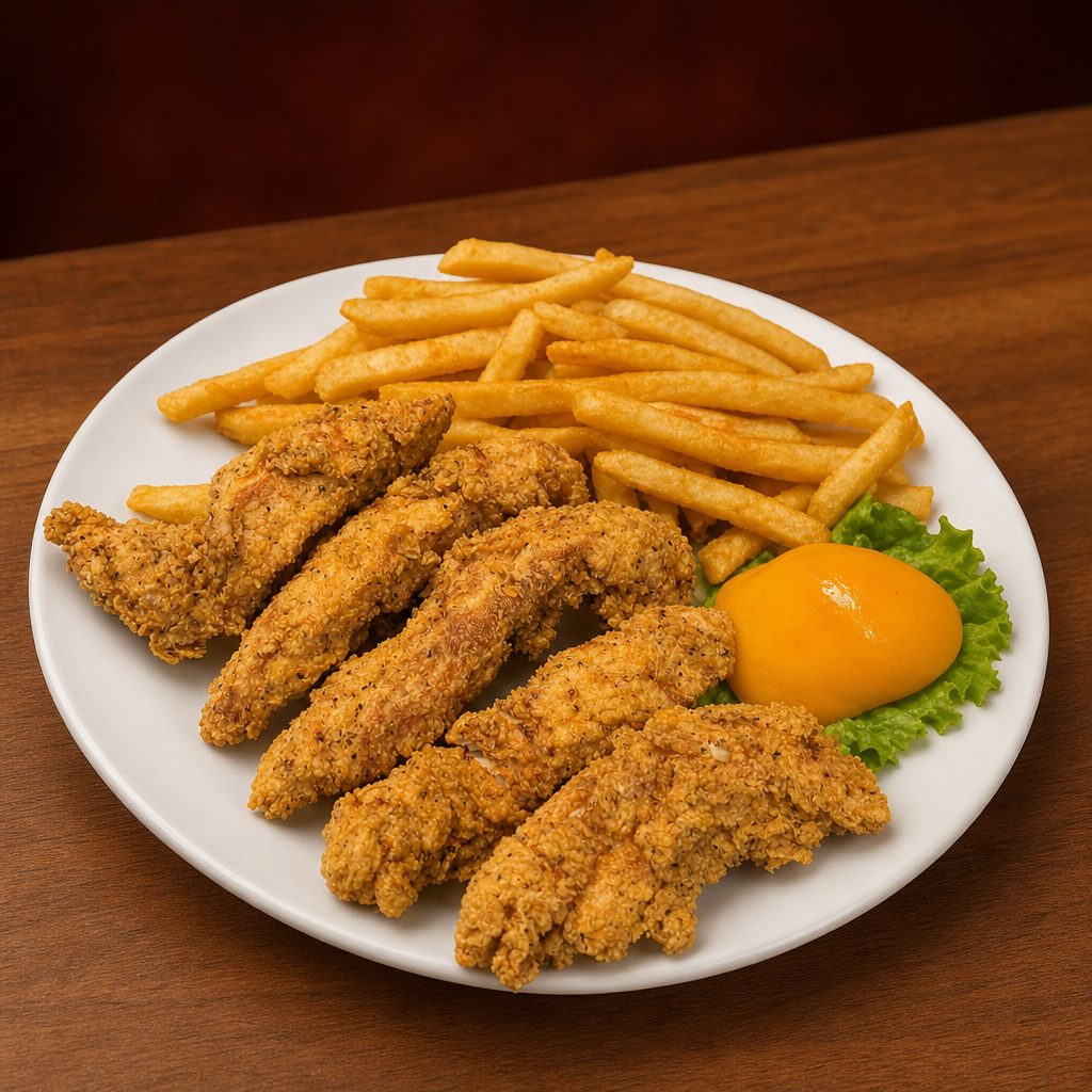 Calabash Chicken Dinner.
