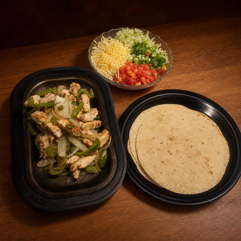 Chicken Fajitas.