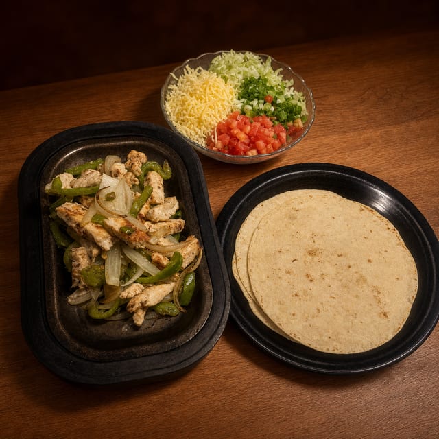 Chicken Fajitas.