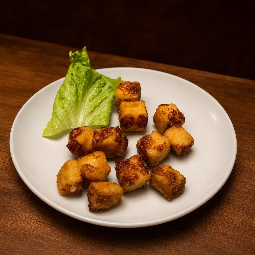 Garlic Cheese Curds.
