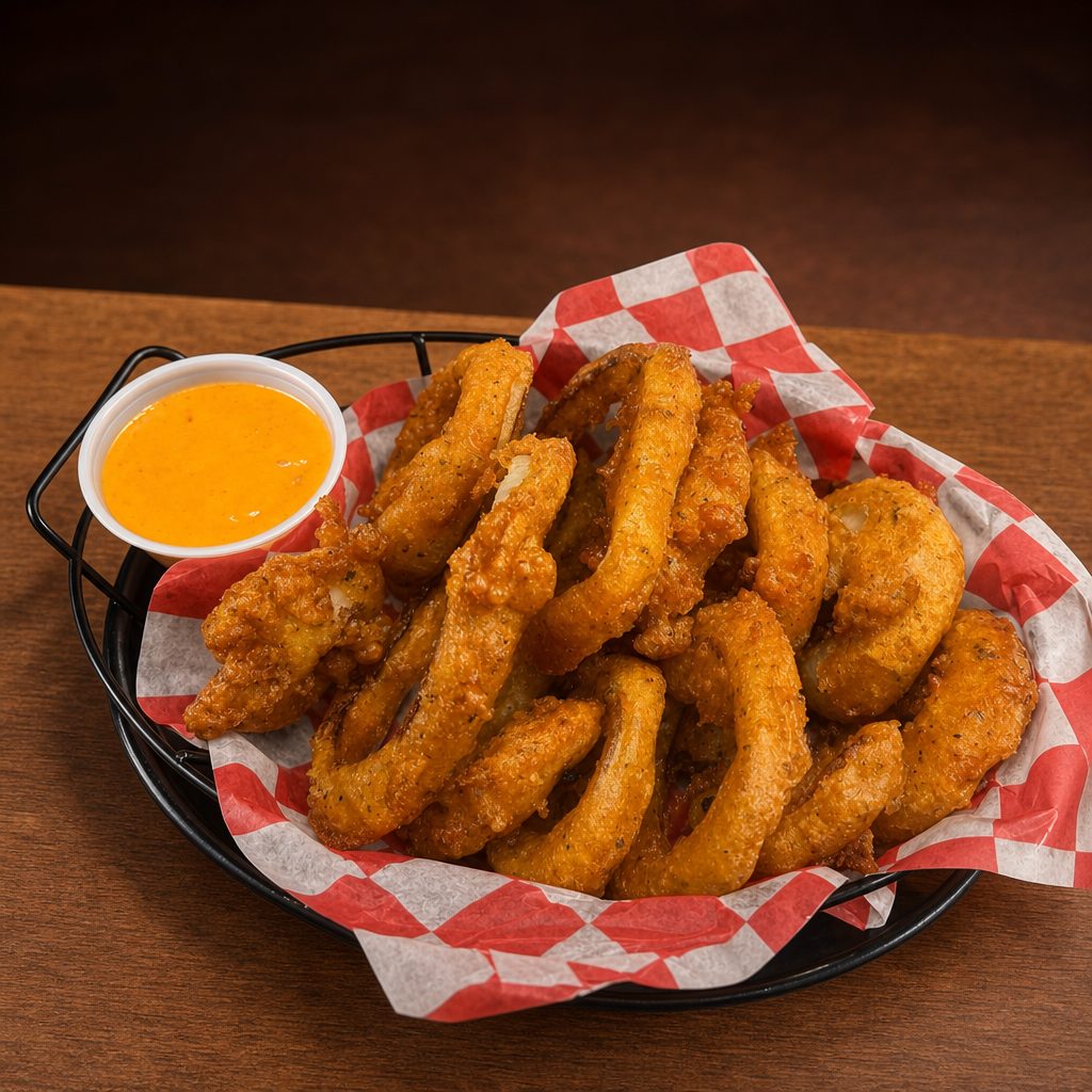 Onion Rings Homemade.