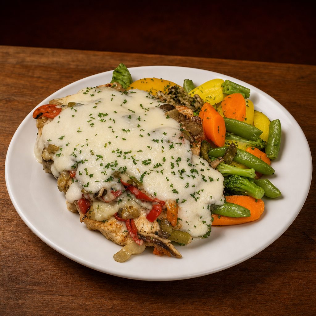 Asiago Chicken.