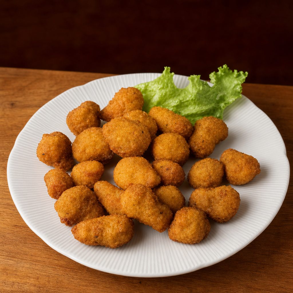 Breaded Mushrooms.
