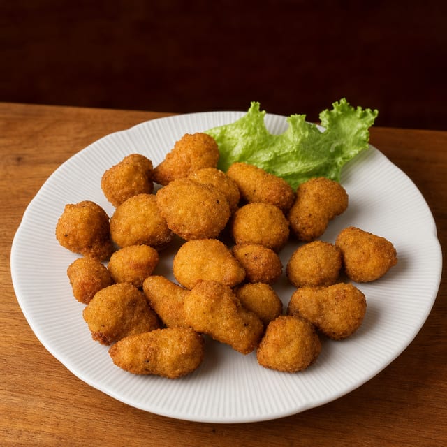 Breaded Mushrooms.
