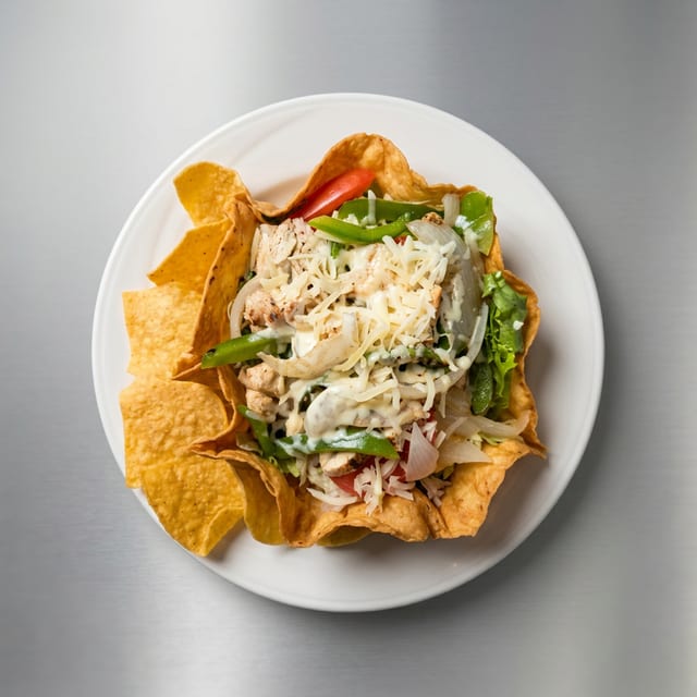 Chicken Fajita Salad.