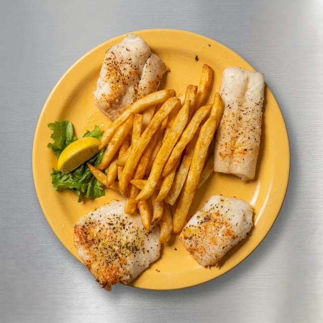 Broiled Cod.