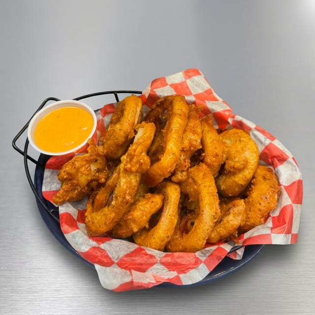 Onion Rings Homemade.