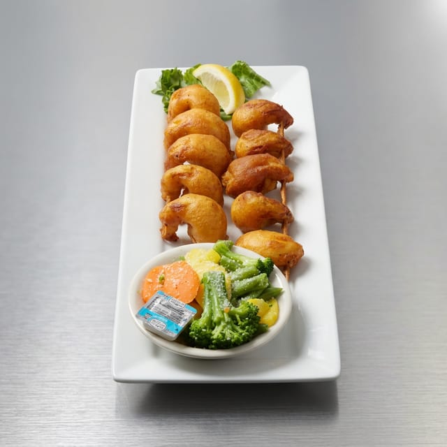 10 Shrimp Platter.